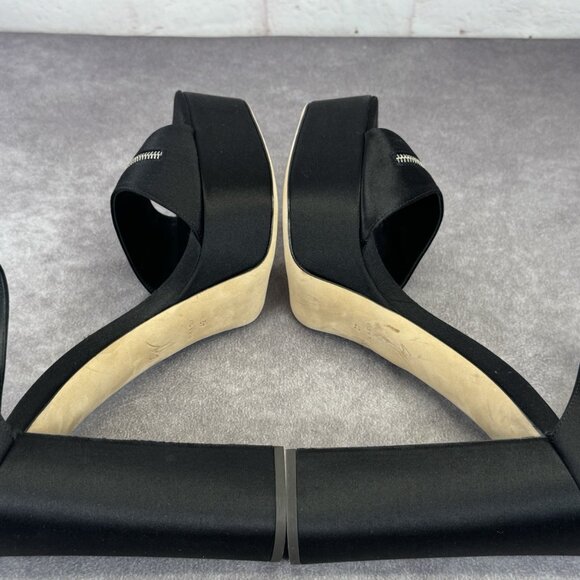 Giuseppe Zanotti Tytania Black Platform Heels - Picture 8 of 11